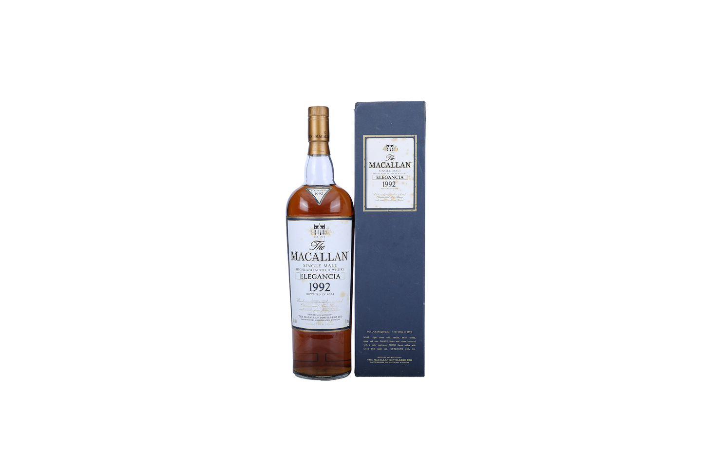 THE MACALLAN ELEGANCIA SINGLE MALT WHISKY ALC. 40%  1992 1000ml OC(1)