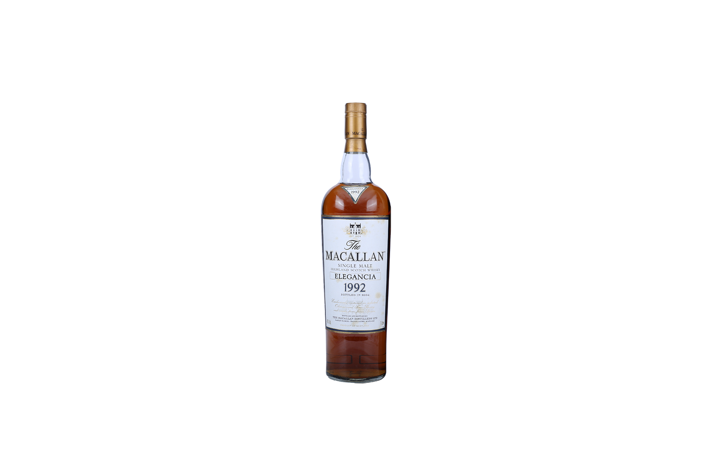 THE MACALLAN ELEGANCIA SINGLE MALT WHISKY ALC. 40%  1992 1000ml OC(1)