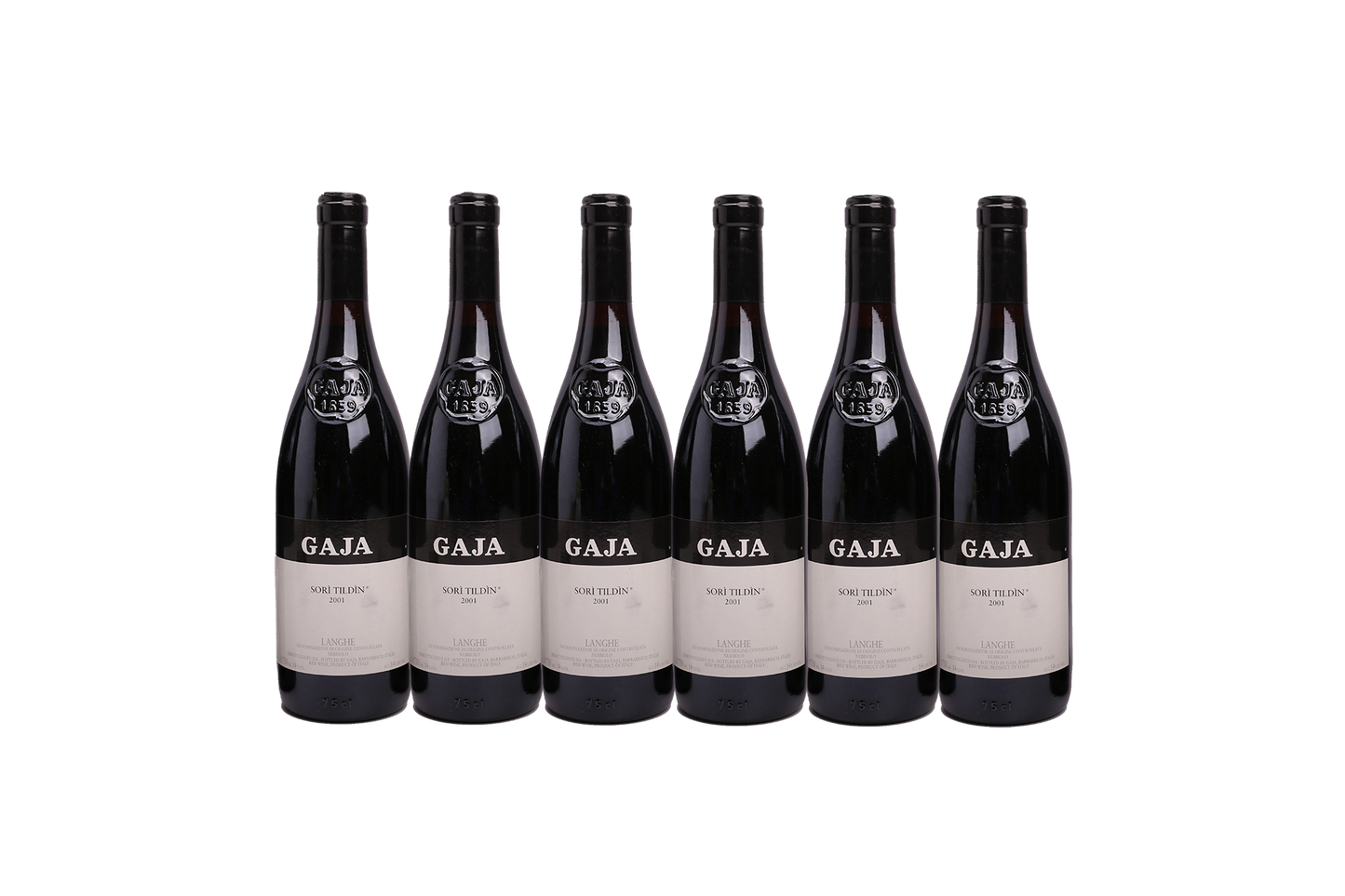 GAJA LANGHE NEBBIOLO SORI TILDIN 2001 750ml LB(6)