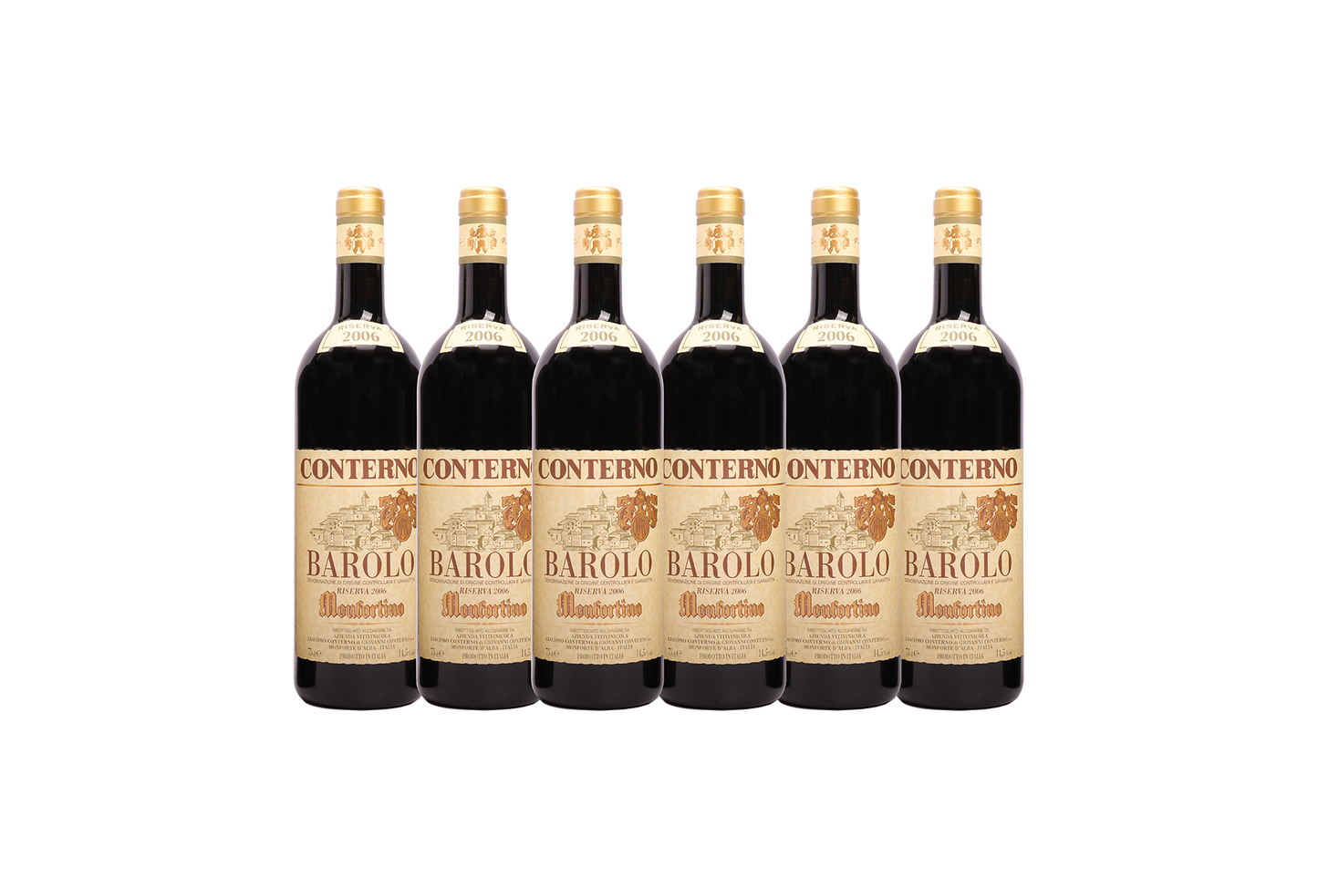 GIACOMO CONTERNO BAROLO MONFORTINO RISERVA 2006 750ml LB(6)